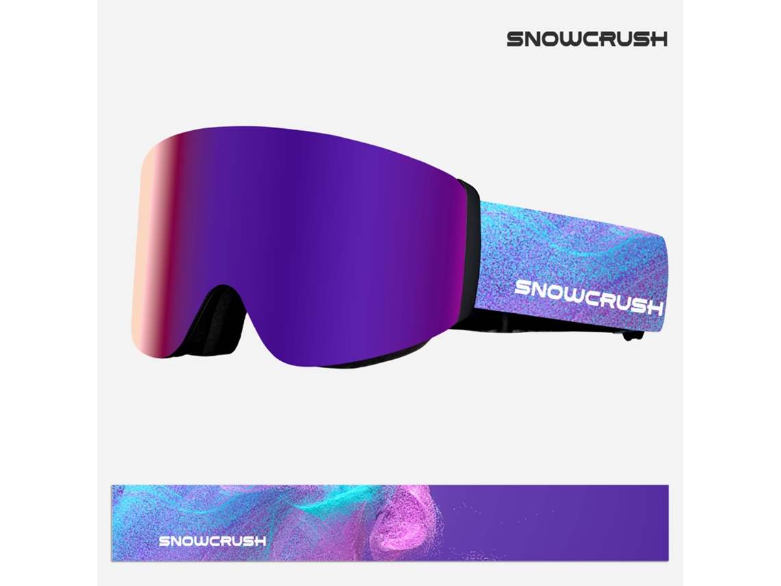 Óculos De Esqui Pro Sem Moldura Com Lentes Intercambiáveis E Proteção Uv400