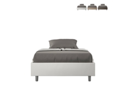 Cama doble 140x200 sommier francés contenedor Azelia F