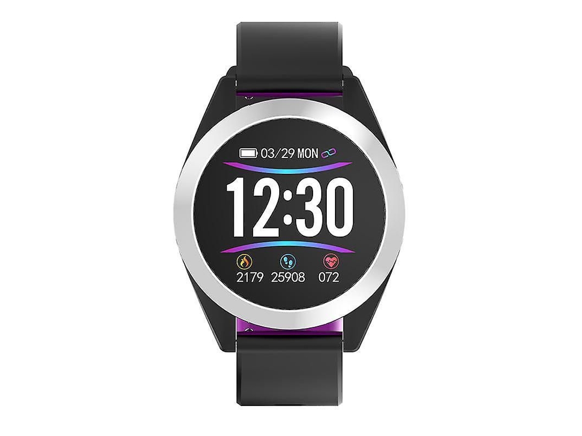 Ajuste De Brilho Monitor De Pressão Arterial De Frequência Cardíaca 1,3 Polegadas Hd Ips Tela 200mah Long Standby Smart Watch