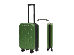 Maleta de cabina plegable ultrafina Wellhome de 20 pulgadas con 4 ruedas y asa telescópica