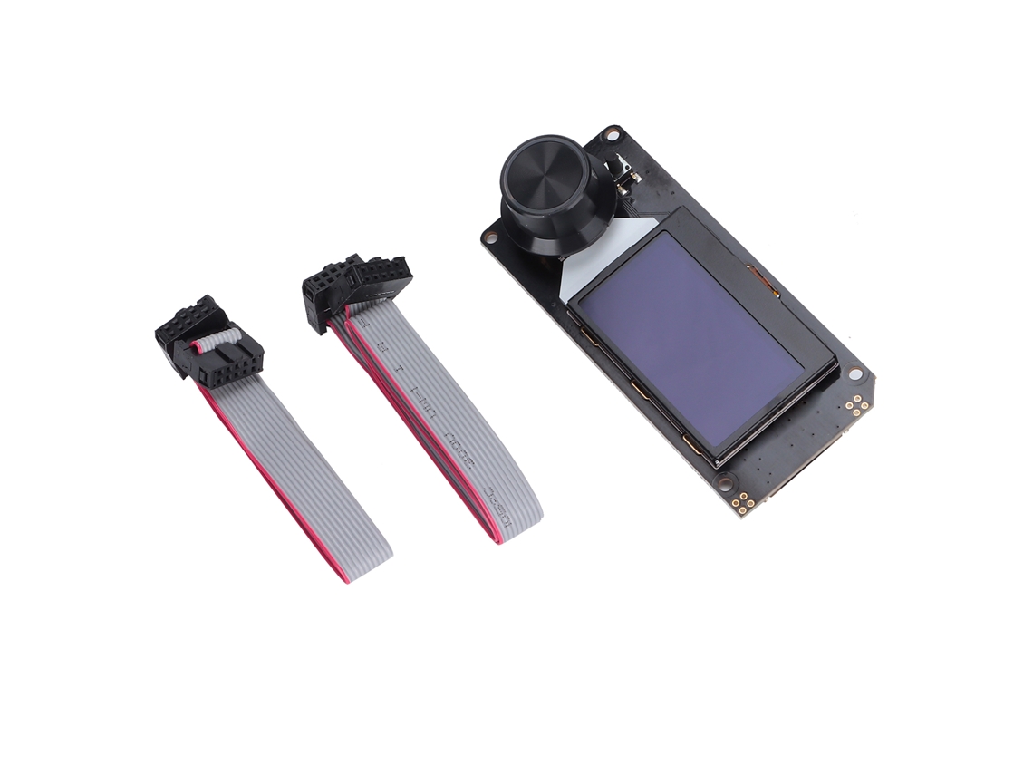 Módulo de pantalla LCD 12864 con ranura para tarjeta de memoria Accesorios para impresora 3D Marlin DIY Vvjijilly