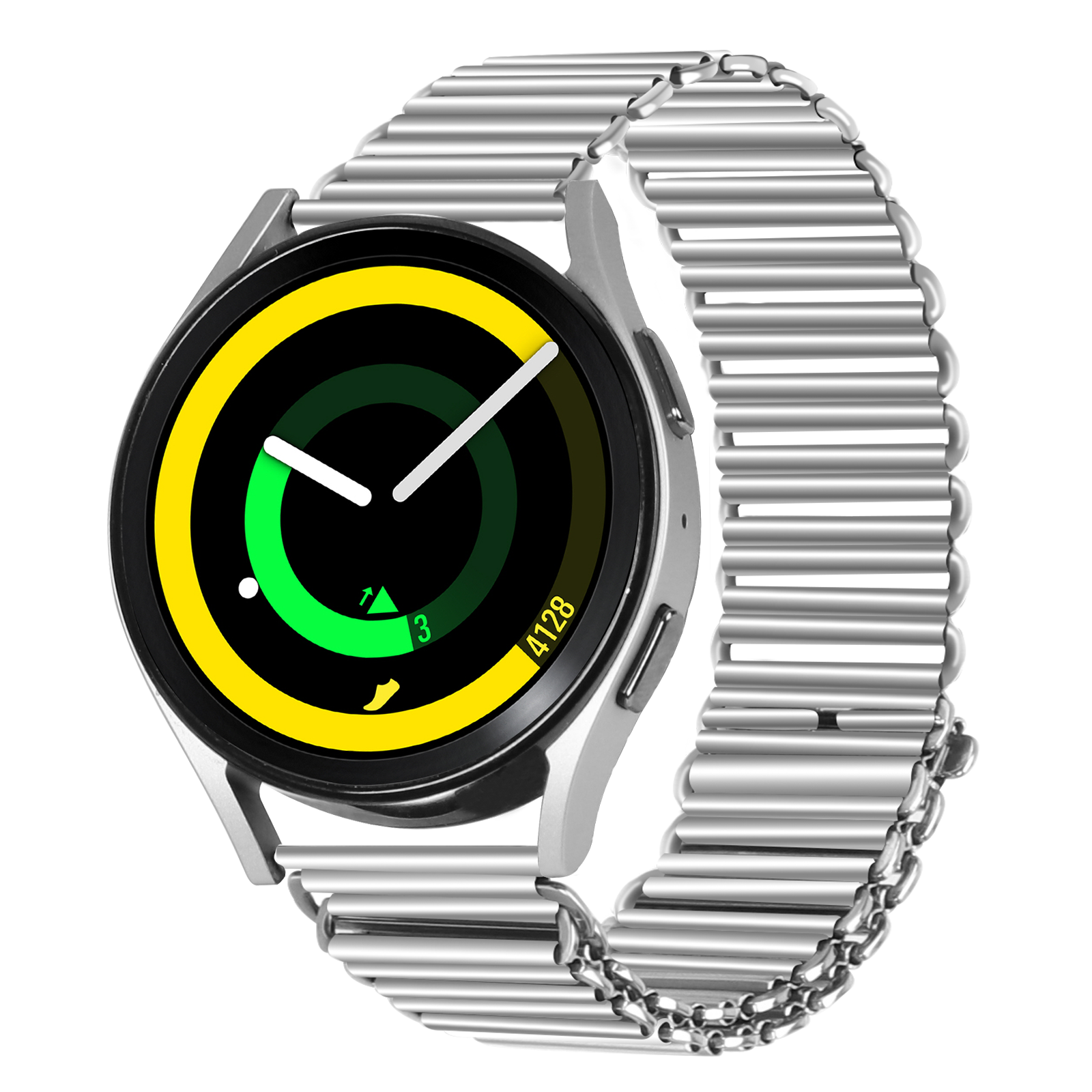 Correa de reloj de acero inoxidable para Huami/Huawei/Samsung Galaxy