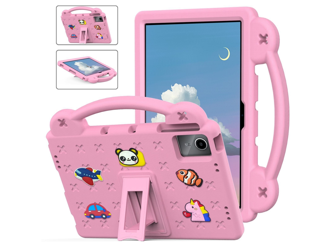 La funda protectora para tableta TCL con soporte para la mano es adecuada para su uso con TCL 11 9466x3 / TCL NXT Pader 11 Ushion (2023)