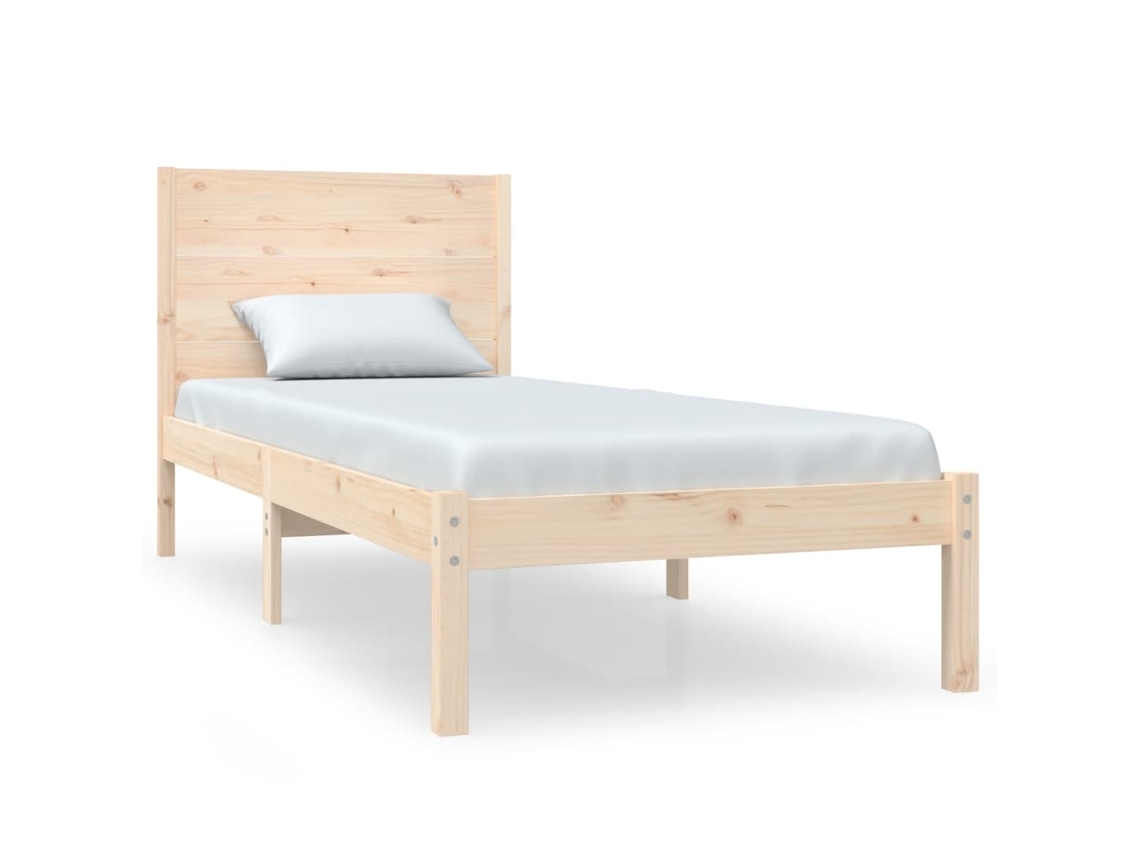Maison Exclusive - Estructura De Cama Madera Maciza 75x190 Cm