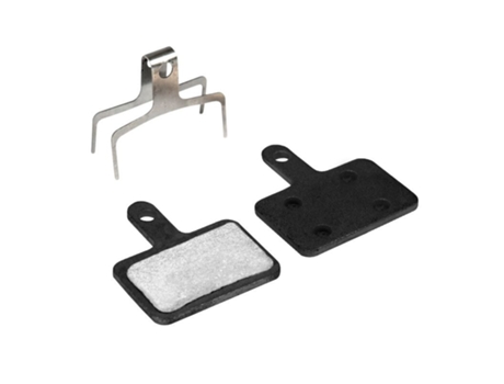 Par de pastillas de freno semimetálicas para bicicleta con 1 toallita limpiadora de discos FIBRAX Shimano Deore M515-M525-M495-M475-M465-M486 Tektro