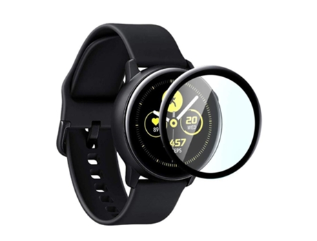 Protector de Pantalla SLOWMOOSE Vidrio para Samsung Galaxy Watch Hd Activo Full Screen Protector Gear Frontier (Activo 2 44Mm)