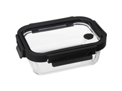 Caja rectangular 'Clipeat' 0,5 litros vidrio FIVE