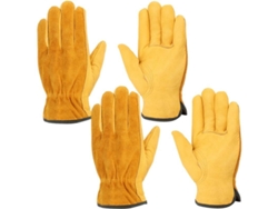 Guantes De Trabajo Resistentes A Los Cortes Para Trabajos Pesados.