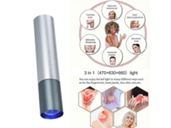 Dispositivo portátil de fototerapia LED para el rejuvenecimiento de la piel, luz roja y azul, antiinflamatorio.