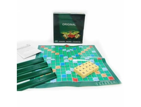 Scrabble clásico juego de mesa familia niños adultos juguetes educativos juego de rompecabezas regalo