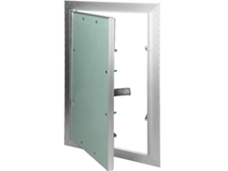 Puerta de inspección ECD 25x40 cm de aluminio para acceso oculto de mantenimento