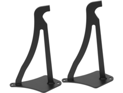 Juego De 2 Ganchos Decorativos De Pared Con Soportes Resistentes Para