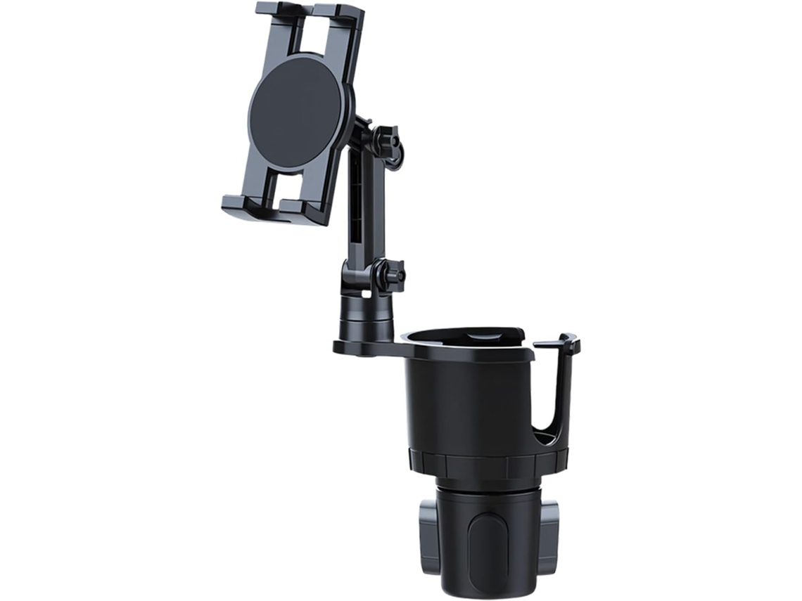 Soporte Universal Para Portavasos De Coche Para Teléfonos Y Dispositivos De 4,7" A 12,9" Con Brazo Móvil