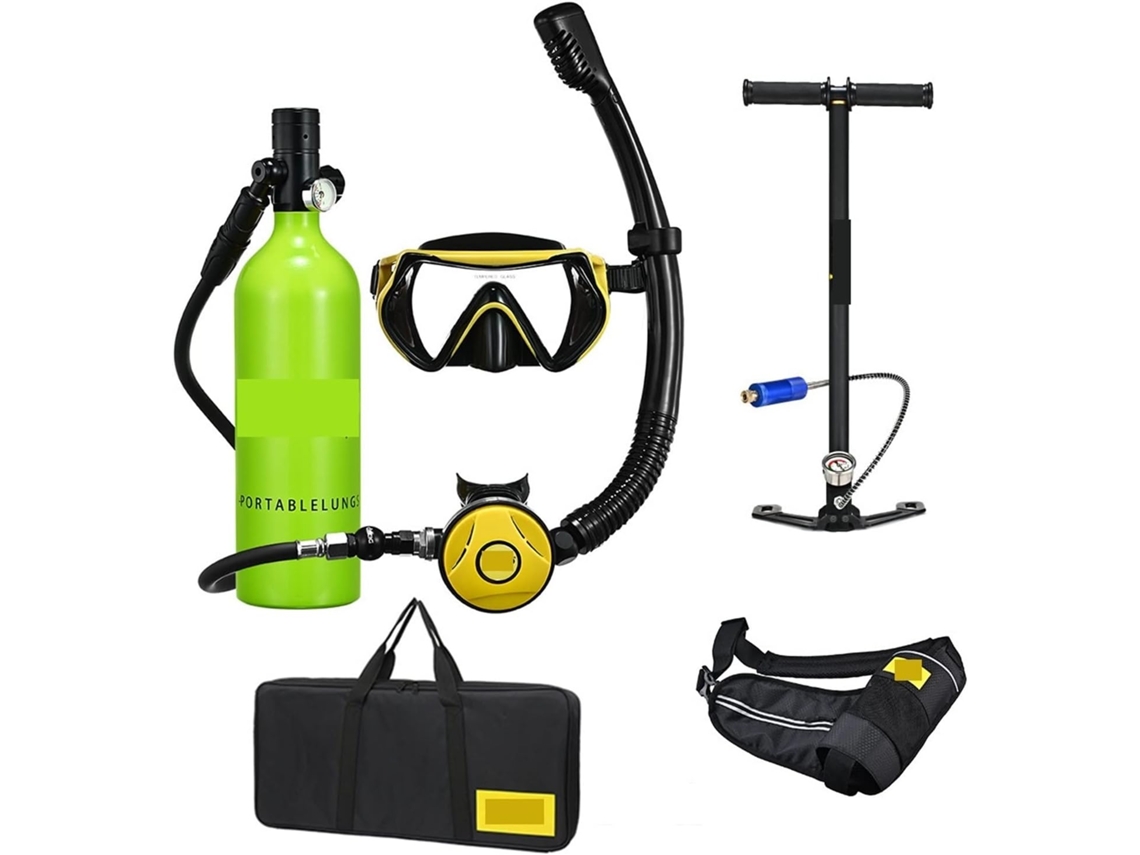 Mini Botella De Buceo, Equipo Portátil De Snorkel Para Buceo Profundo