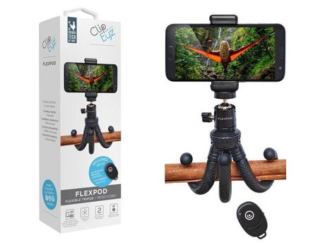 Trípode flexível con 3 Pés - Negro