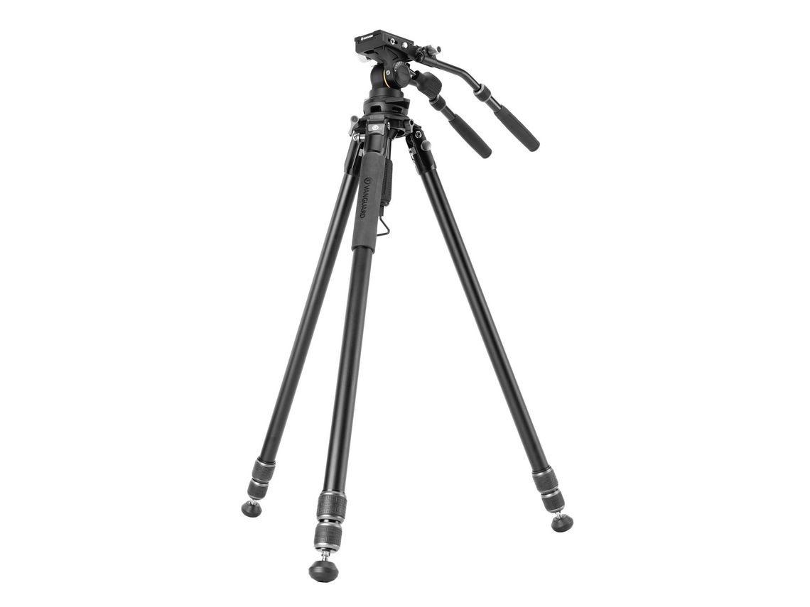 Trípode de vídeo de carbono con base niveladora VANGUARD Alta Pro 3VRL 303AV18