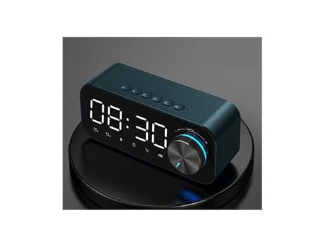 Altavoz Bluetooth Inalámbrico S7 Altavoz Despertador Multifunción BDL23 Azul