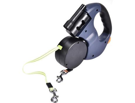 Correa Para Perros Retráctil Doble Correa Doble Para Perros Correa Para Perros Retráctil Automática ELKUAIE