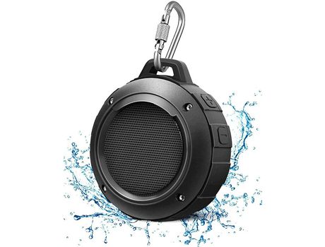 ELKUAIE Altavoz Bluetooth al aire libre impermeable portátil inalámbrico mini Altavoz de ducha