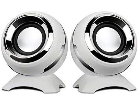 ELKUAIE Altavoz de computadora con alimentación USB Mini Altavoz de escritorio Excelente sonido estéreo