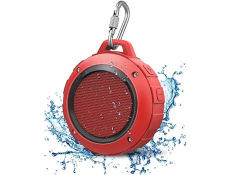 ELKUAIE Altavoz Bluetooth impermeable portátil al aire libre inalámbrico mini Altavoz de ducha