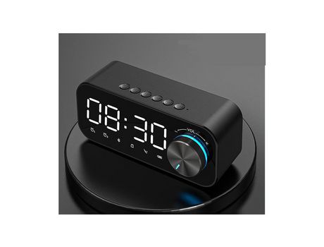Altavoz Bluetooth Inalámbrico S7 Altavoz Despertador Multifunción BDL23 Negro