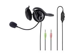 HAMA Pc Nhs-P100 139920 Auriculares Internos Estéreo Con Cable Negro