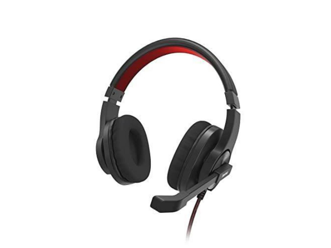 Auriculares de Sobremesa para PC ''Hs-Usb400 V2'' Estéreo Negro HAMA