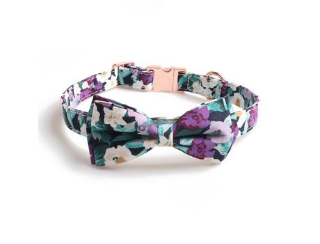 Collar De Perro Premium, Pajarita Collar De Perro, Collar De Perro Resistente Ajustable Con Pajarita ELKUAIE