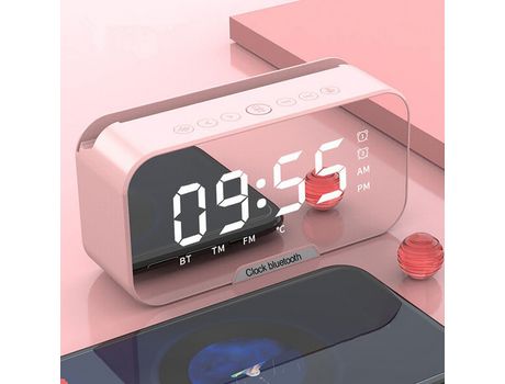 Altavoz Bluetooth UNBRAND con despertador