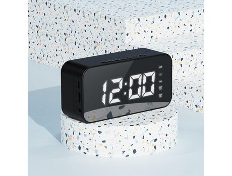 Altavoz Bluetooth UNBRAND con despertador