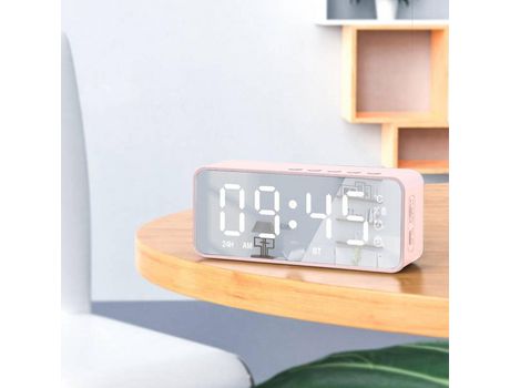 Altavoz Bluetooth UNBRAND con despertador
