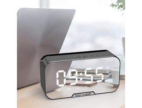 Altavoz Bluetooth UNBRAND con despertador