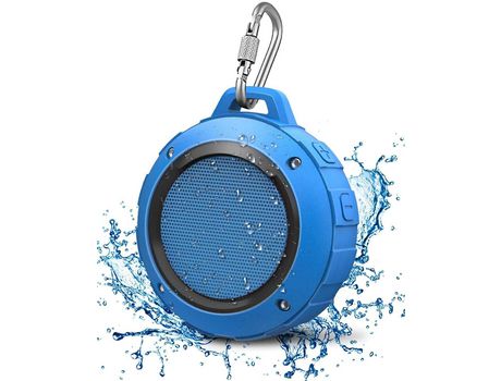 ELKUAIE Altavoz Bluetooth inalámbrico portátil al aire libre impermeable ducha mini Altavoz