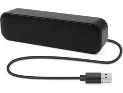 Coluna de Computador Barra de Som para Pc Mini Portátil com Surround 3D Estéreo Alta Compatibilidade