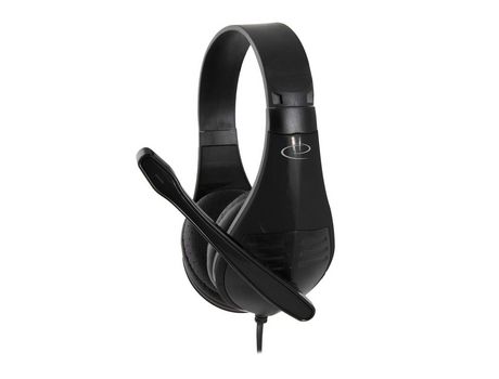 Auriculares con Micrófono ESPERANZA EH209K Negro