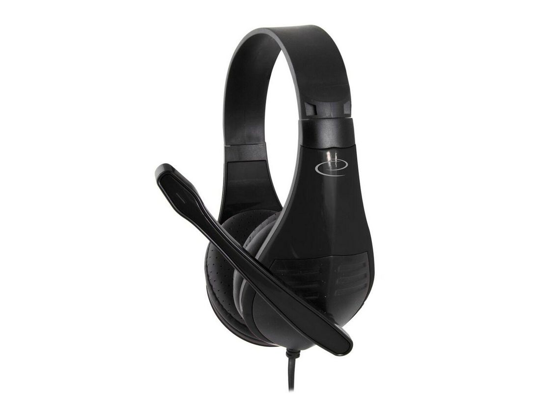 Auriculares con Micrófono ESPERANZA EH209K Negro