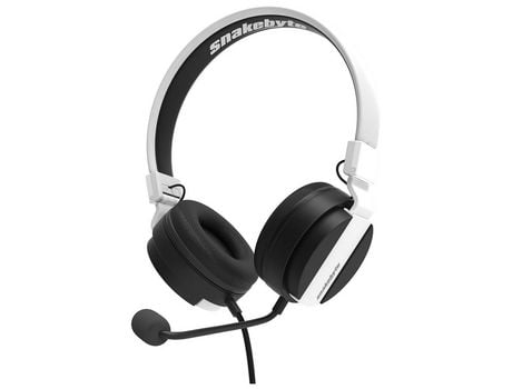 Auriculares con Micrófono SNAKEBYTE HEAD:SET 5 (PS5) Blanco Negro Negro/Blanco