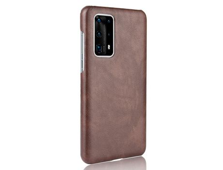 Funda para Huawei P40 Pro, P40 Pro Plus Piel Sintética Marrón