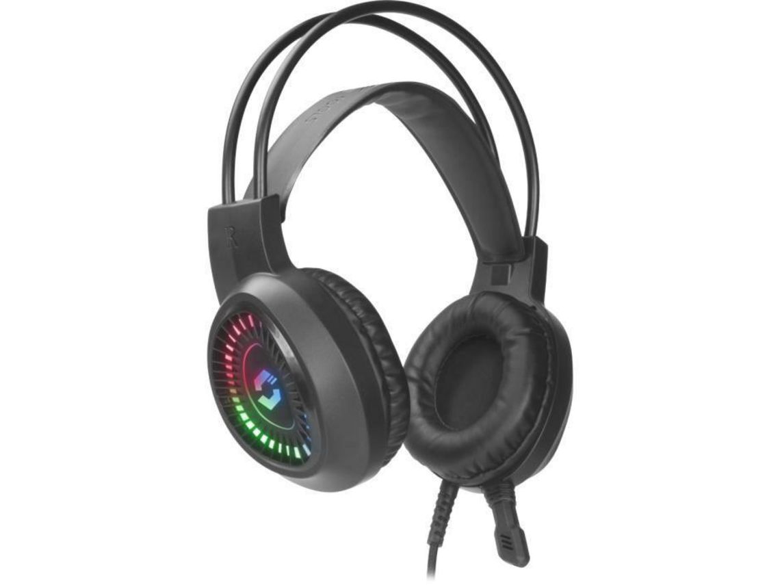 Auriculares Gaming Speedlink Voltor Led Ps5/Ps4/Xbox One/Pc/Switch Negro