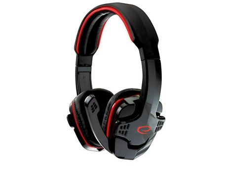 Auriculares con Micrófono ESPERANZA EGH310R Negro