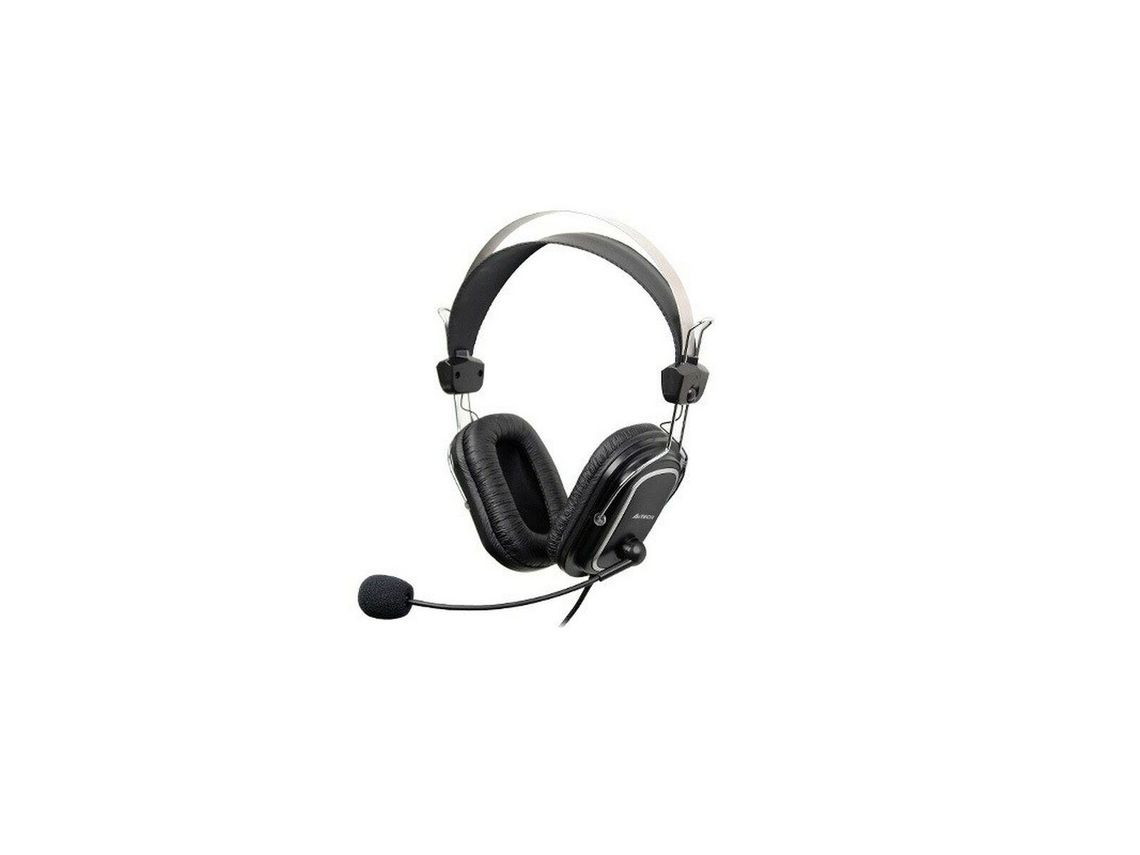 Auriculares con Micrófono A4 TECH EVO Vhead 50 Negro