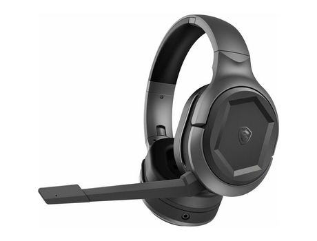 Auriculares con Micrófono MSI Negro