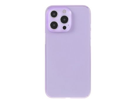 Funda para iPhone 13 Pro Max Piel Sintética Morado