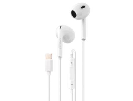 Auriculares APOKIN A-040 - Branco