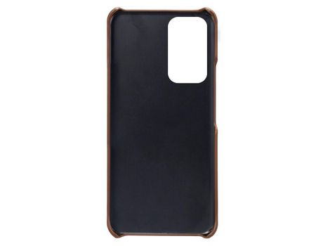 Funda para Xiaomi Redmi 11 4G Piel Sintética Marrón