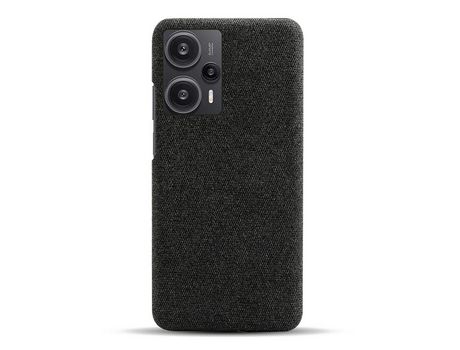 Funda para Xiaomi Redmi Note 12 F5 5G Piel Sintética Negro