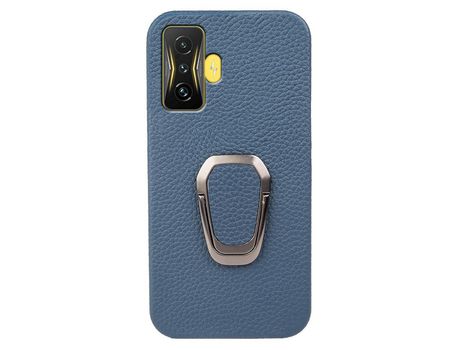 Funda para Xiaomi Poco F4 Gt, Poco 5G Piel Sintética Azul