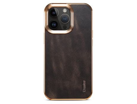 Funda para iPhone 13 Pro Max DENIOR Piel Sintética Negro