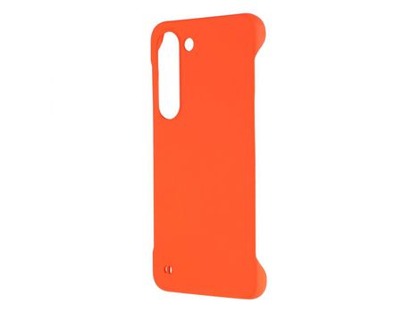 Funda para Samsung Galaxy S21 5G/S21+ Piel Sintética Naranja